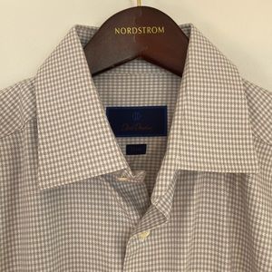 David Donahue Long-Sleeved Dress Shirt